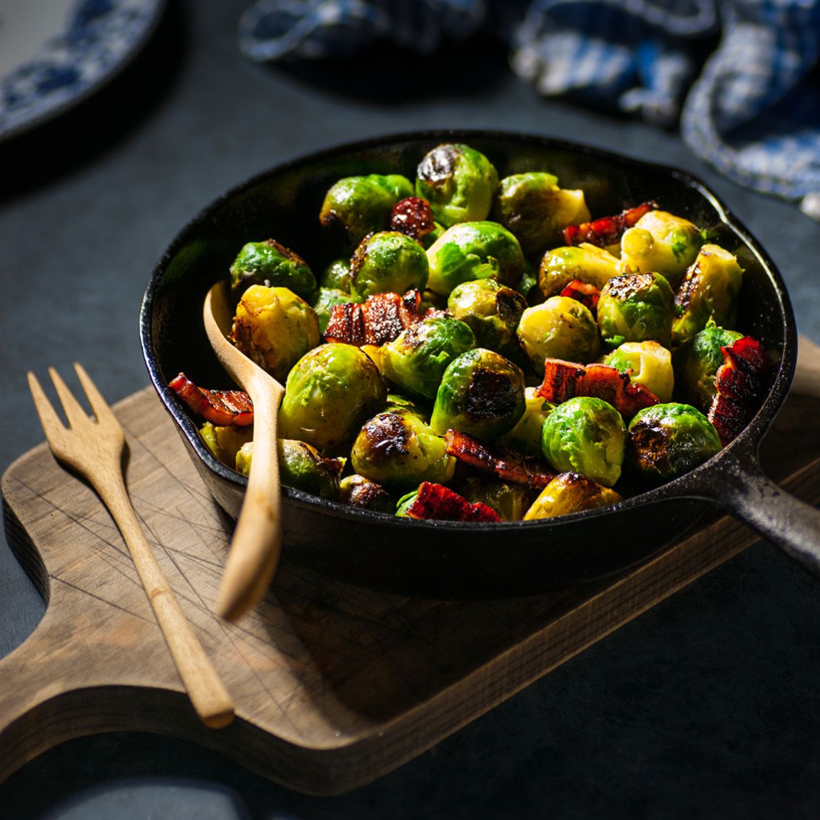 Brussels sprouts with maple glazed bacon.jpg