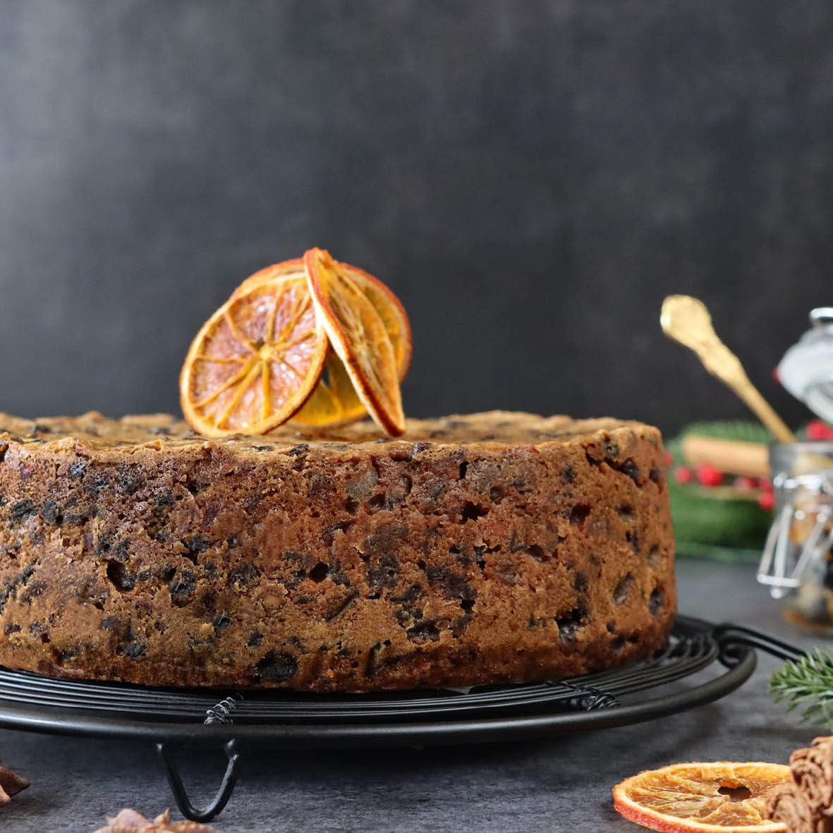 Kerala plum cake, Christmas fruit cake recipe step by step - Edible Garden