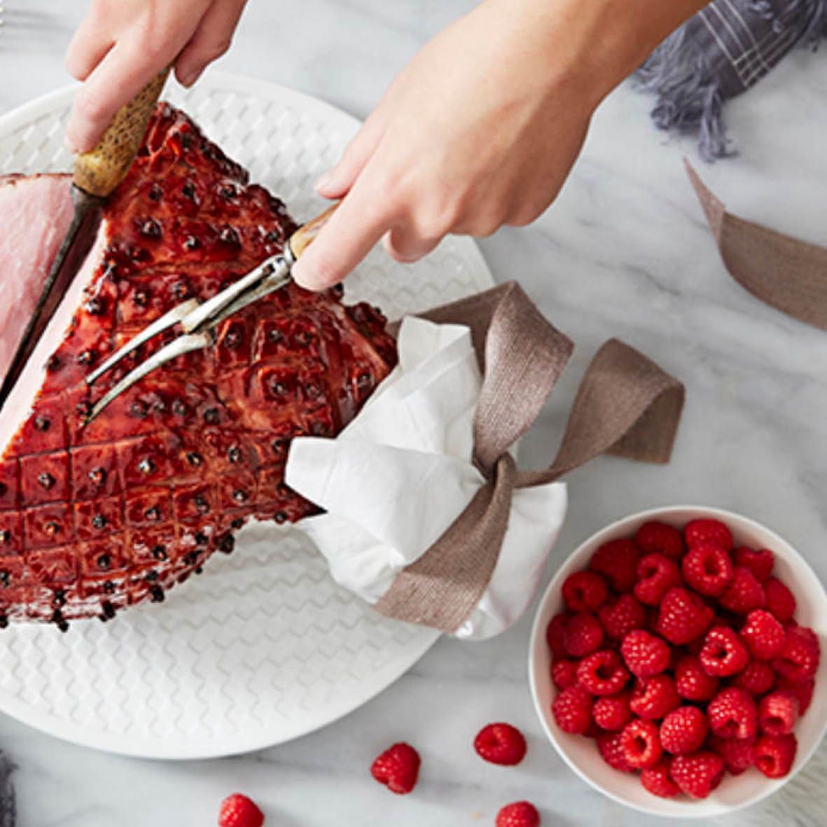 Strawberry Glazed Ham Recipe 