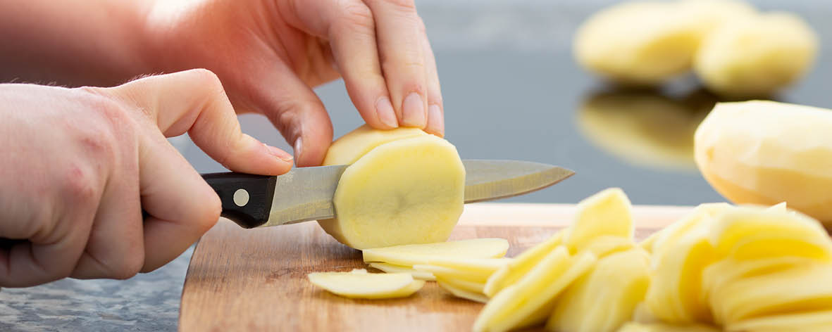 How to Dice Potatoes