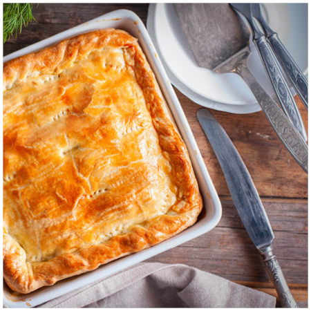 Curried Scallop Pie