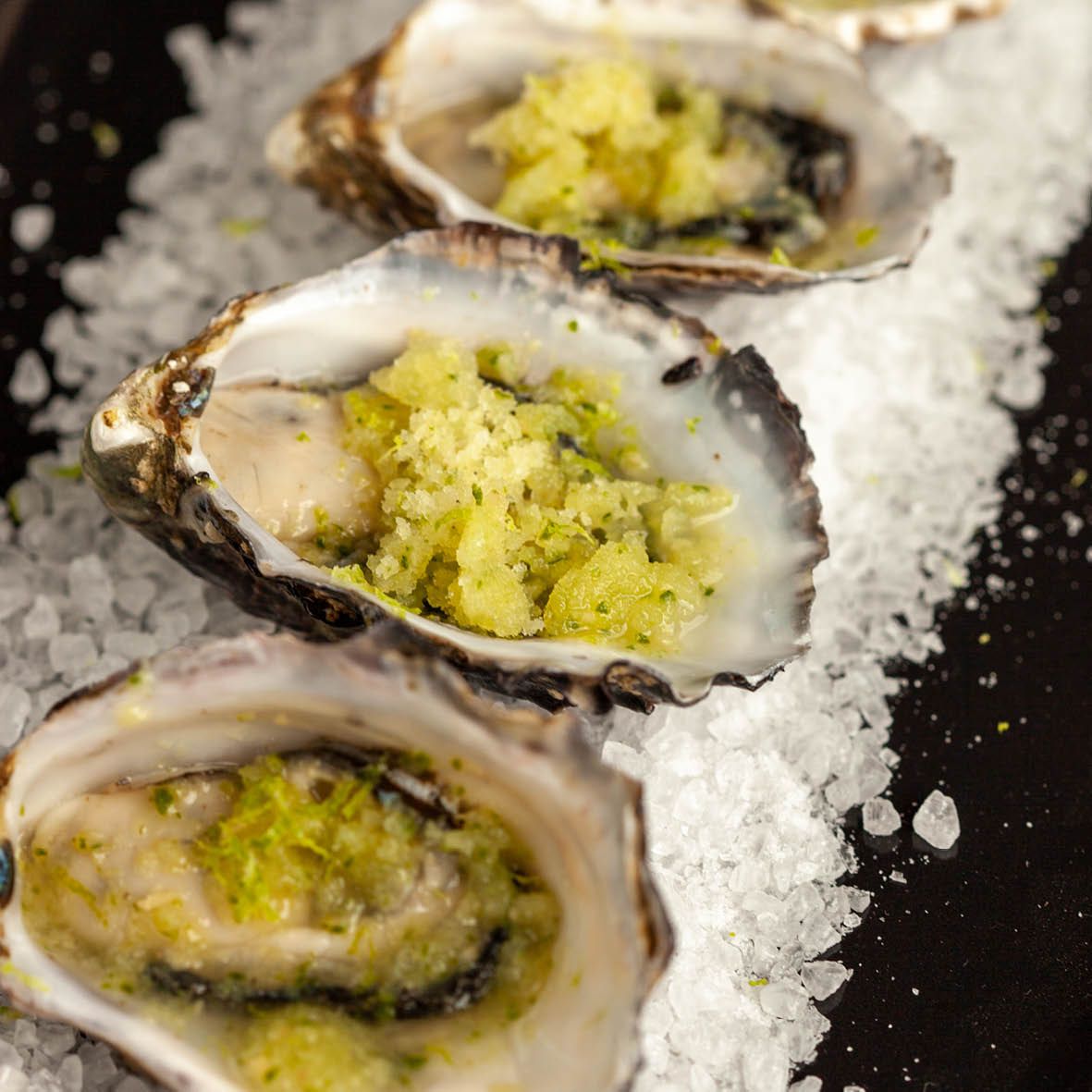 Oysters with Cucumber and Lychee Granita.jpg