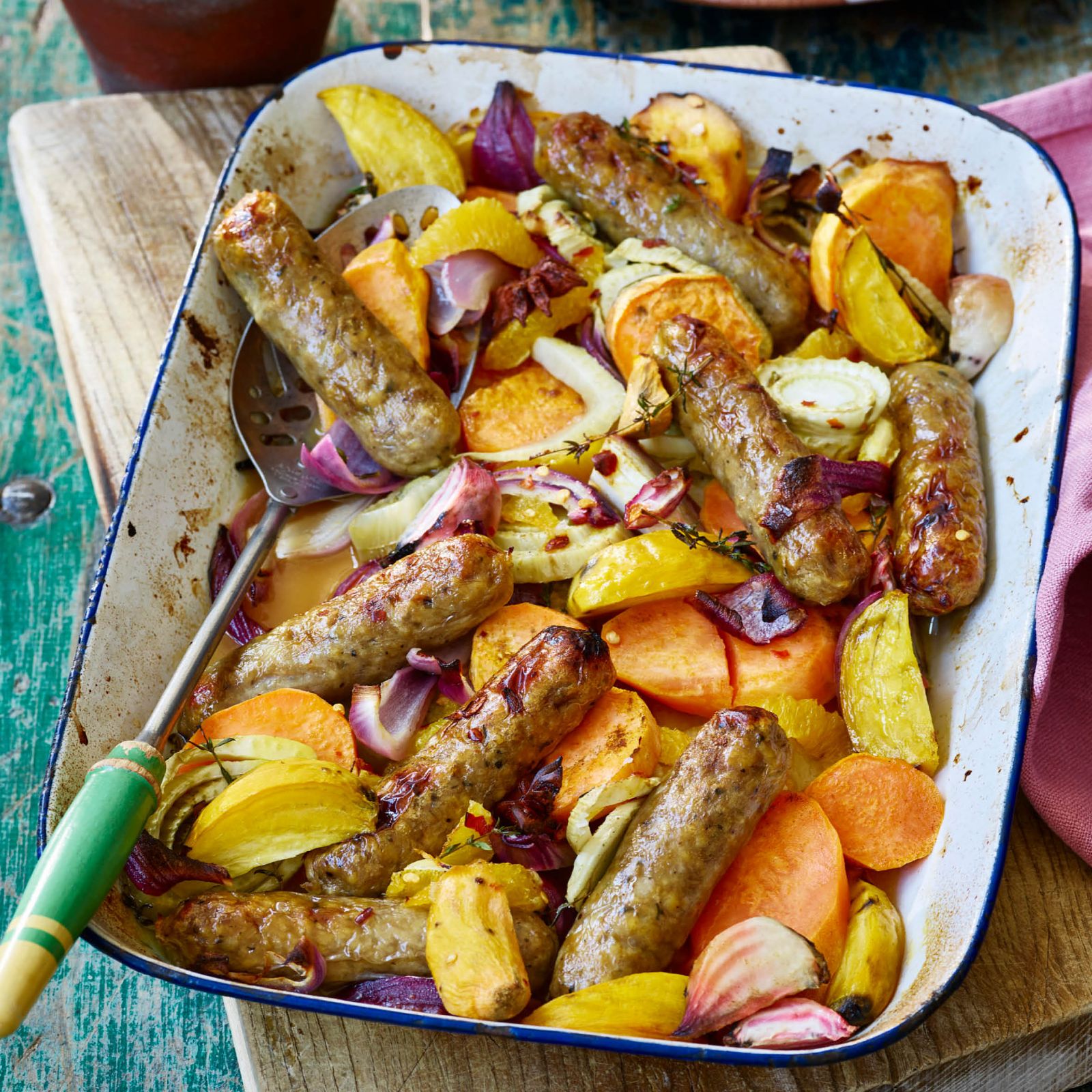 Baked Marmalade Sausages and Veggies.jpg