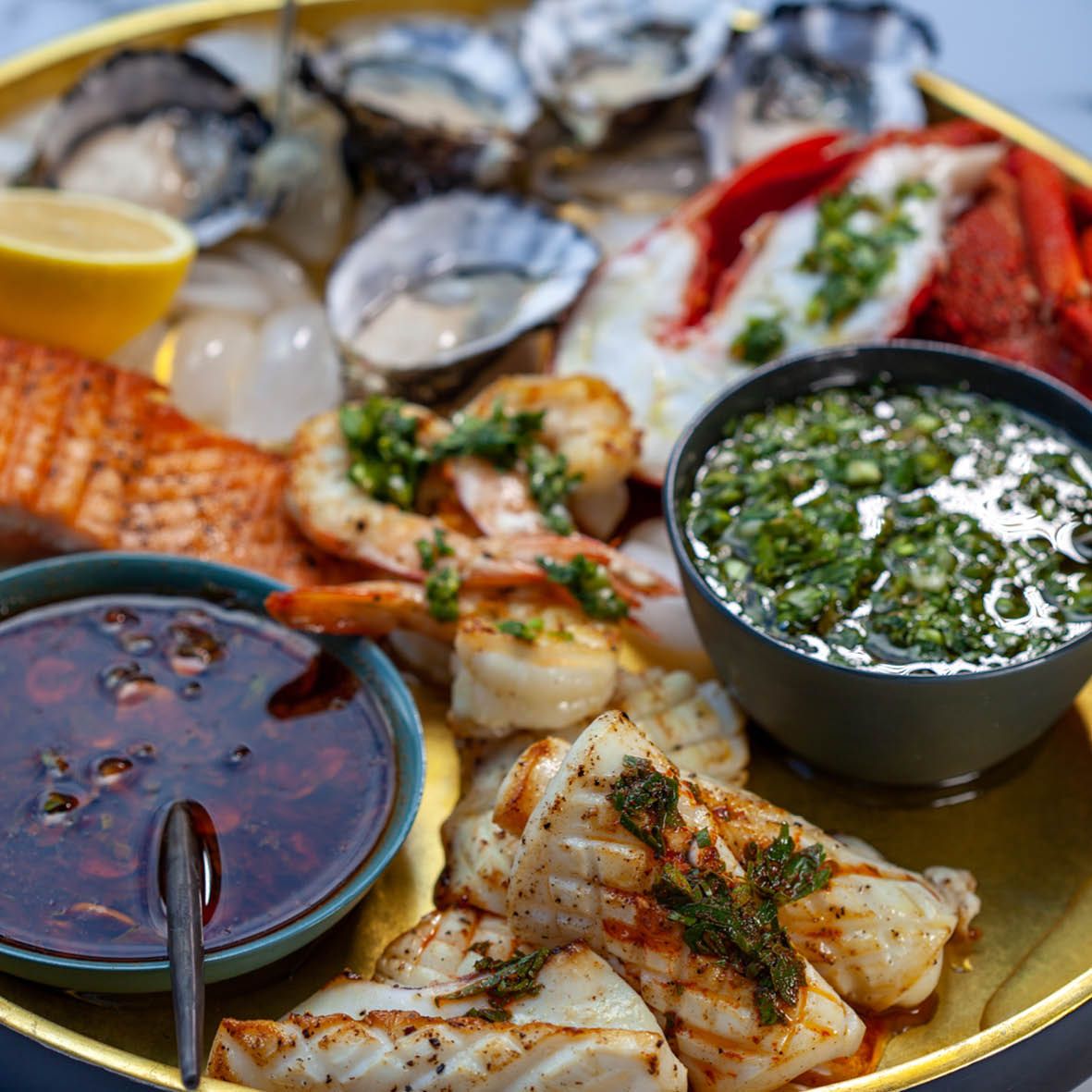 Seafood Platter with Coriander-Tarragon Salsa Verde and Lemon-Paprika Dressing.jpg