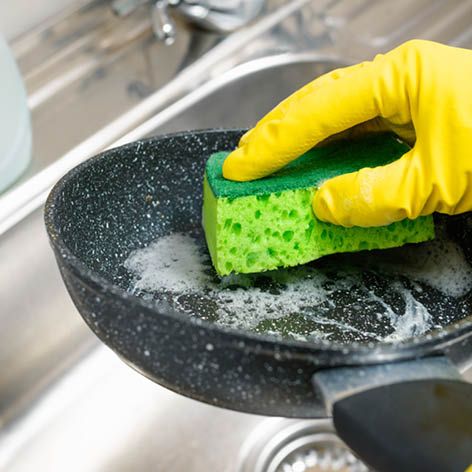 How to clean a non-stick pan … kitchen helper.jpg