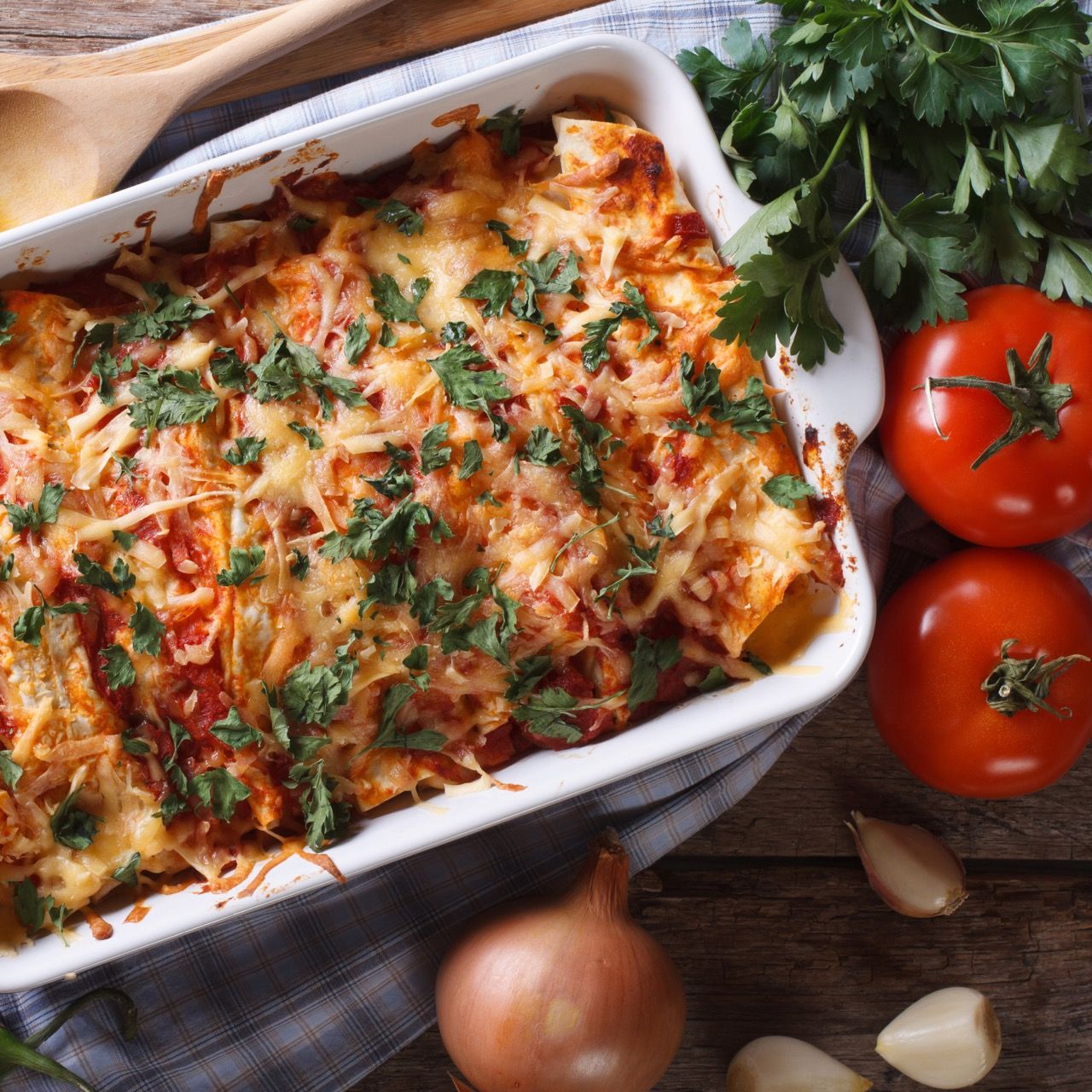 Mexican-enchilada-in-a-baking-dish-horizontal-top-view-close-up-480296774_5184x3456 square Large.jpeg