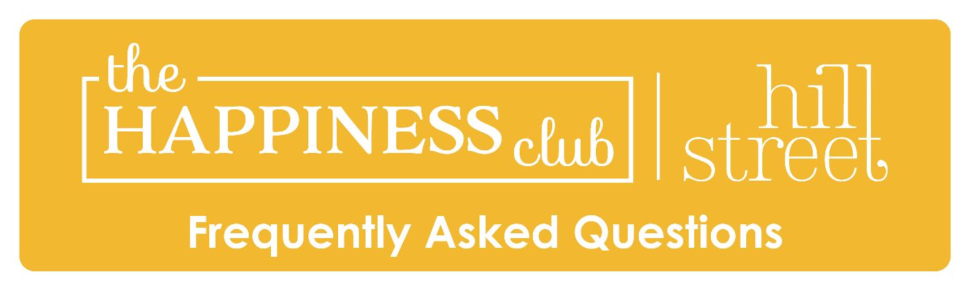 The Happiness Club - FAQ