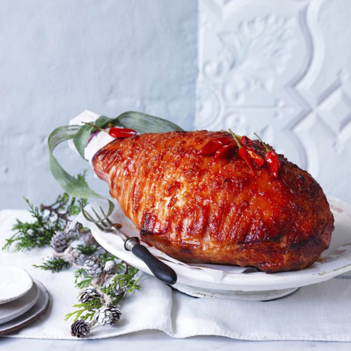 Marmalade Glazed Ham