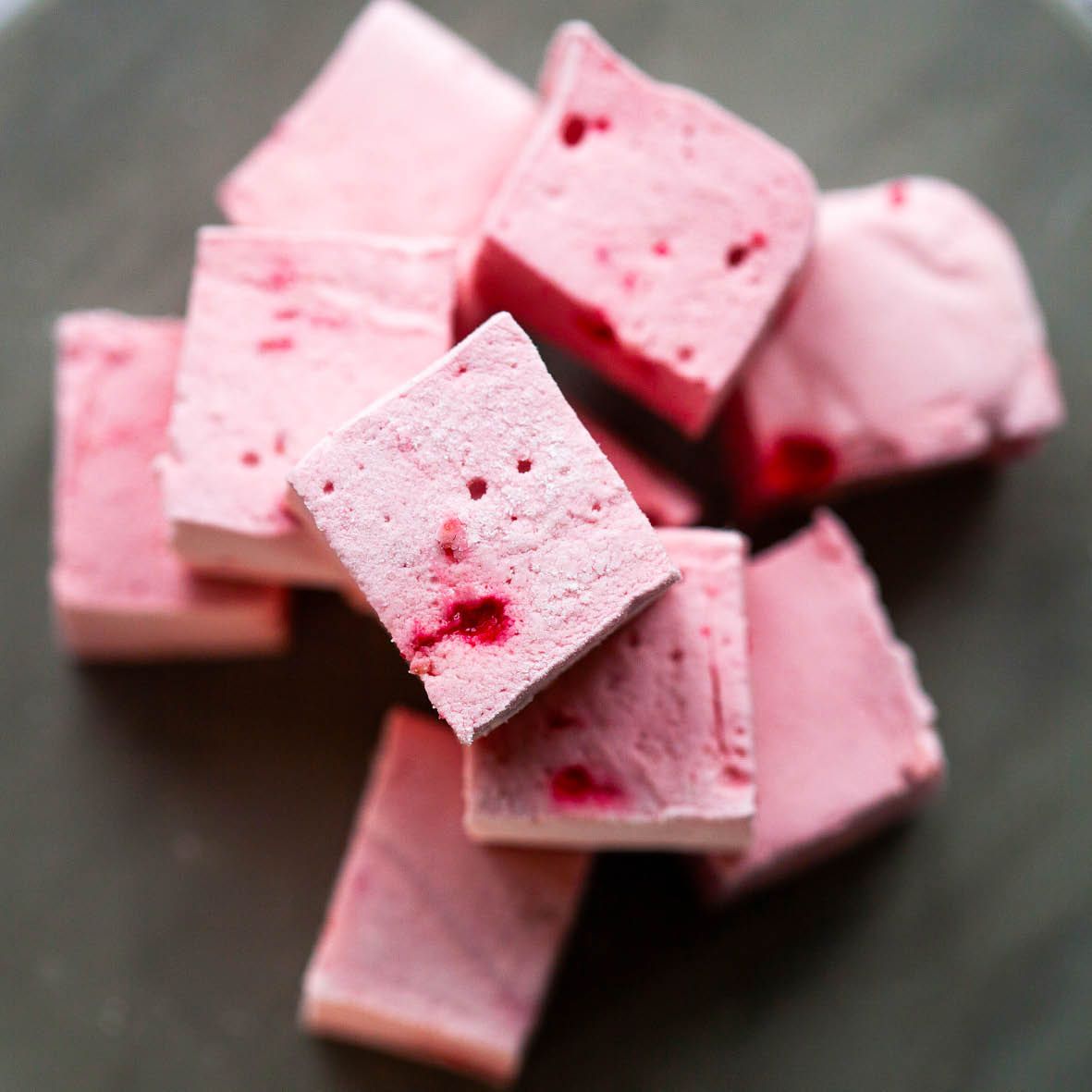 Raspberry Marshmallows