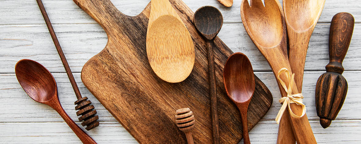 wooden utensils