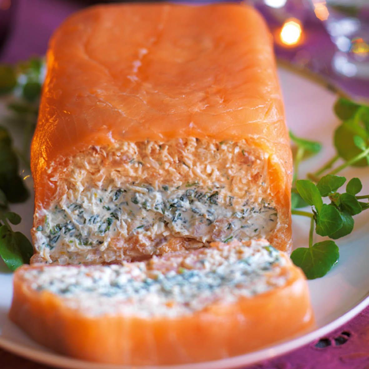 Smoked Salmon and Crayfish Terrine