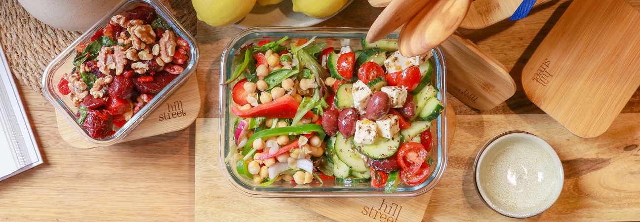 Store leftovers in single portion glass containers