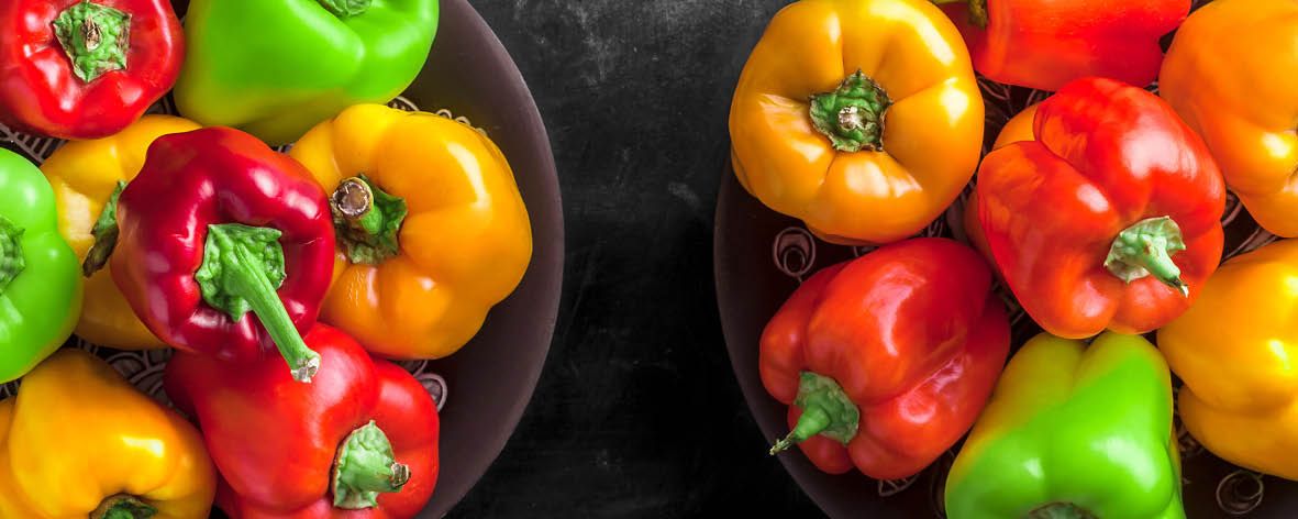 The Difference Between Red, Yellow, & Green Bell Peppers