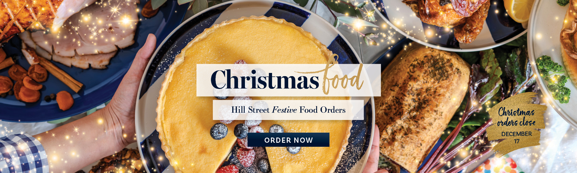 Hill Street Christmas Food Orders