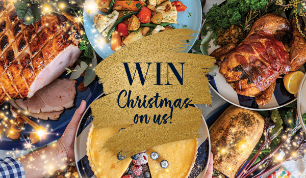 Win Christmas on us