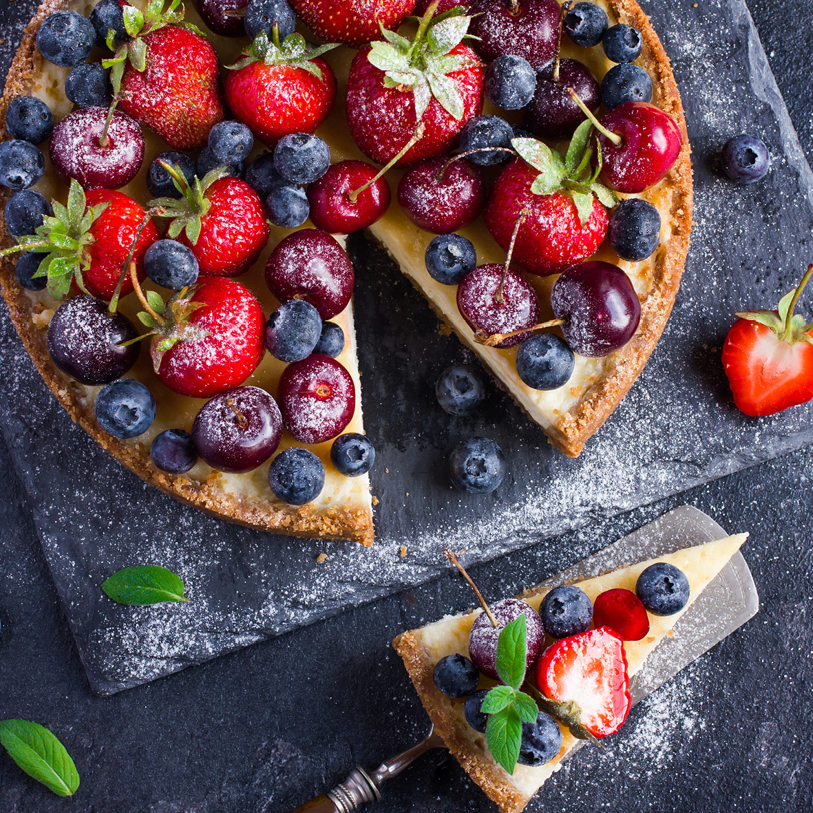 baked cheesecake with summer berries.jpg