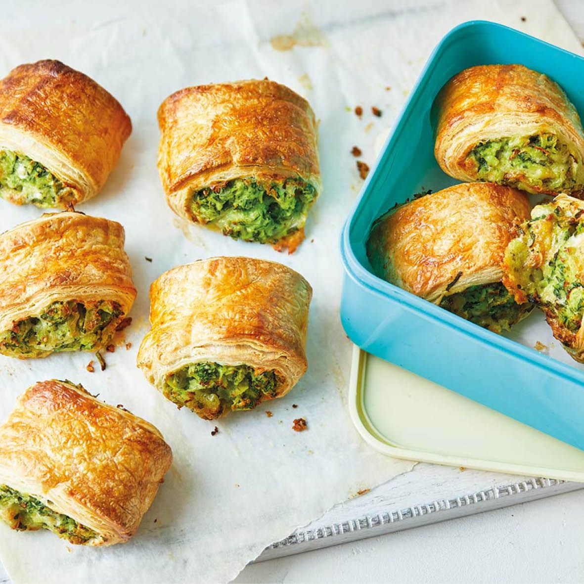 Zucchini Sausage Rolls Recipe