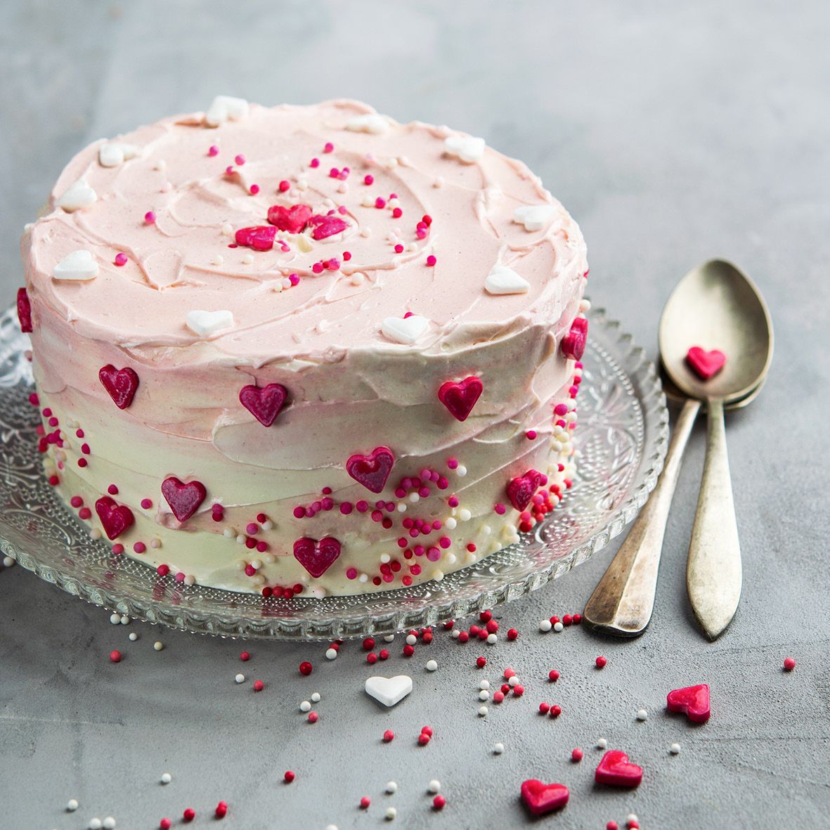 Rose Cake with Rose Petals recipe | Eat Smarter USA