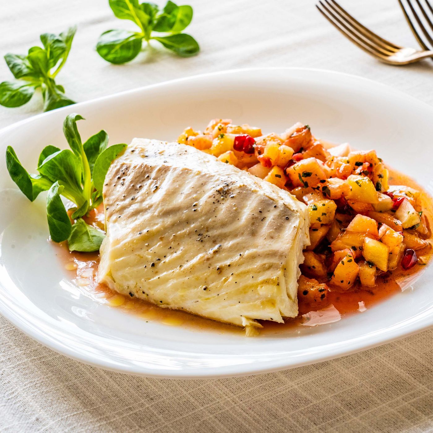 Salmon En Papillote with Mediterranean Vegetables