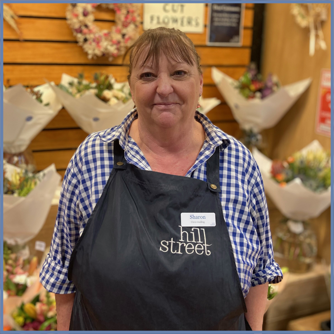 Sharon, our Counter Manager at Hill Street Longford