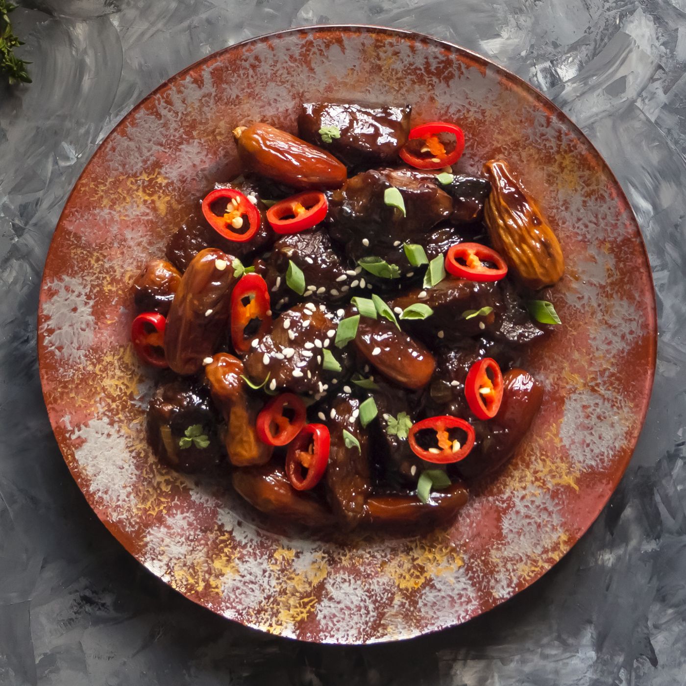 Lamb Chops with Fresh Herbs and Roasted Figs Recipe