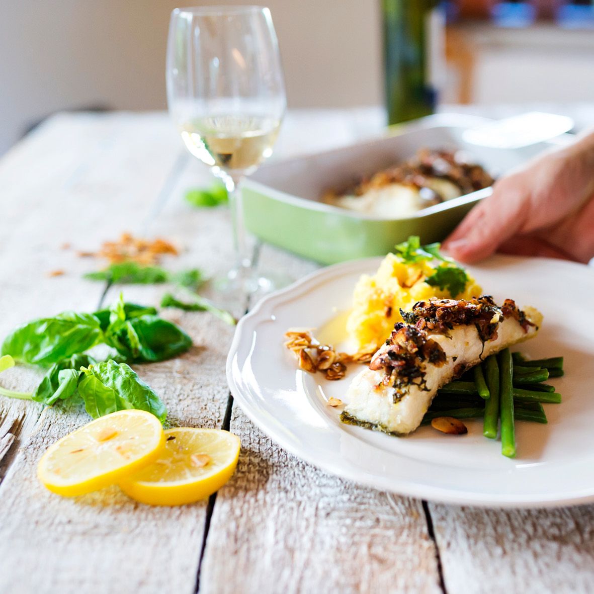 Salmon En Papillote with Mediterranean Vegetables