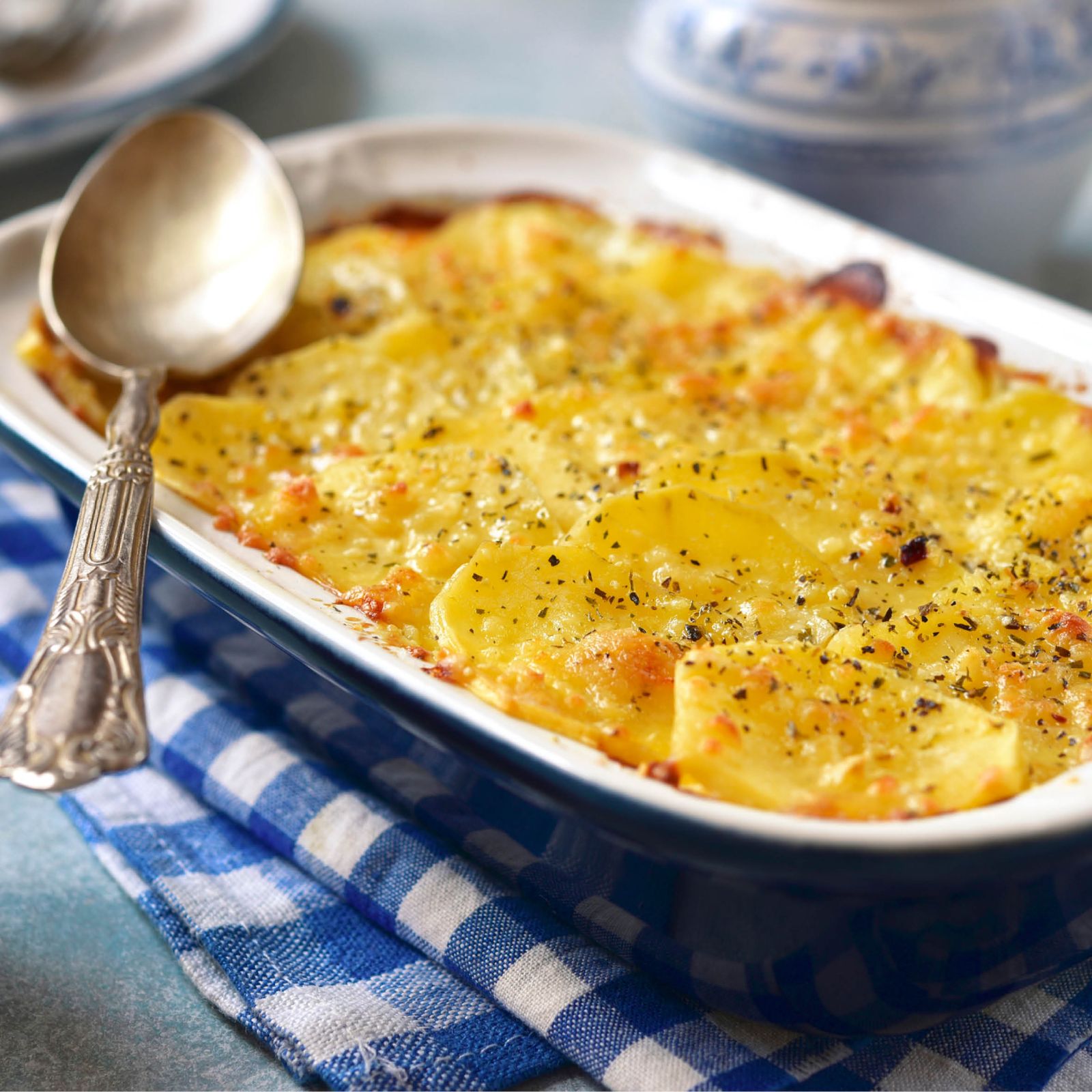 Slow Cooker Potato, Leek, and Kale Gratin With Too Much Cheese Recipe