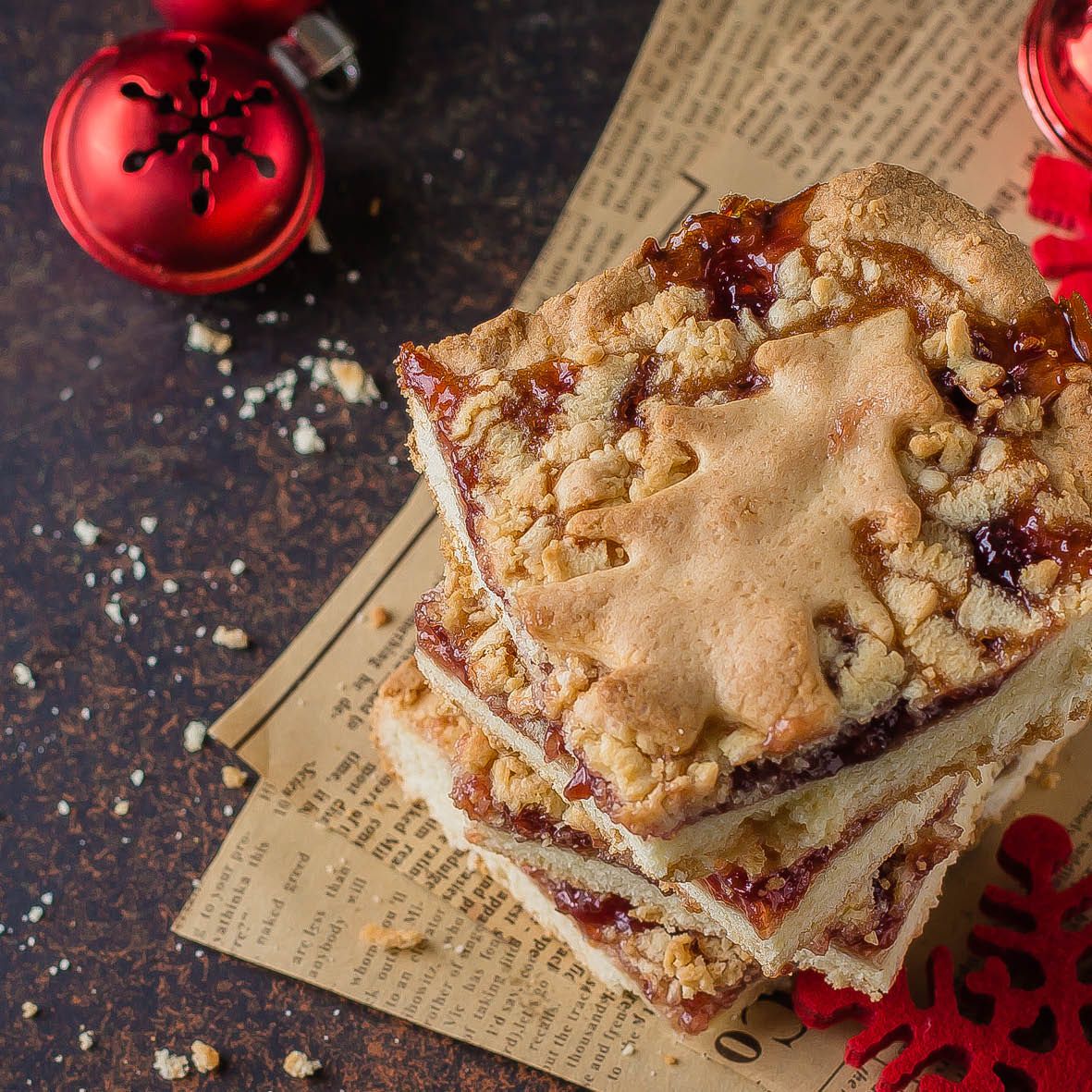 Rhubarb, Raspberry and Gingerbread Slice.jpg