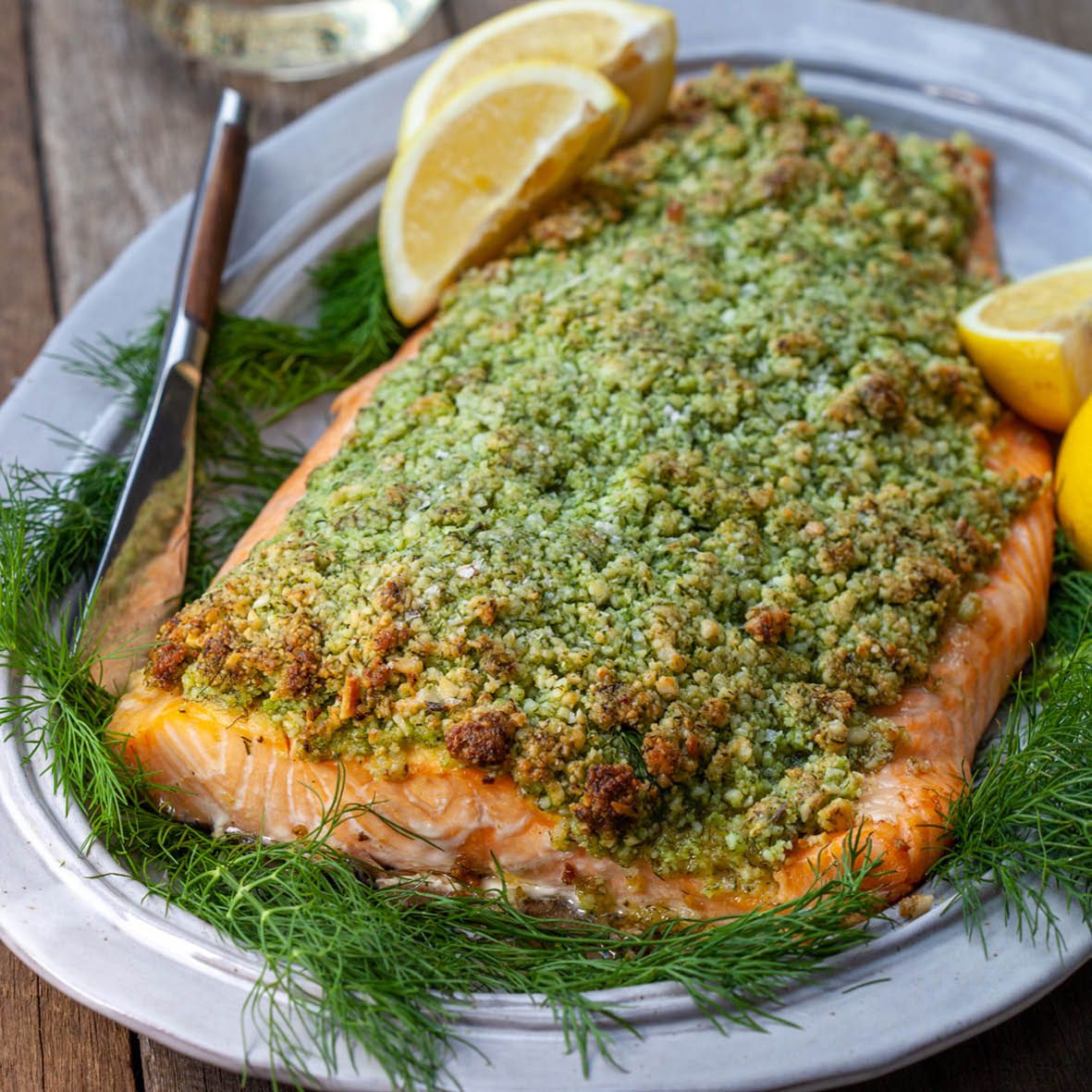 Baked Lemon Herb Salmon - Sally's Baking Addiction