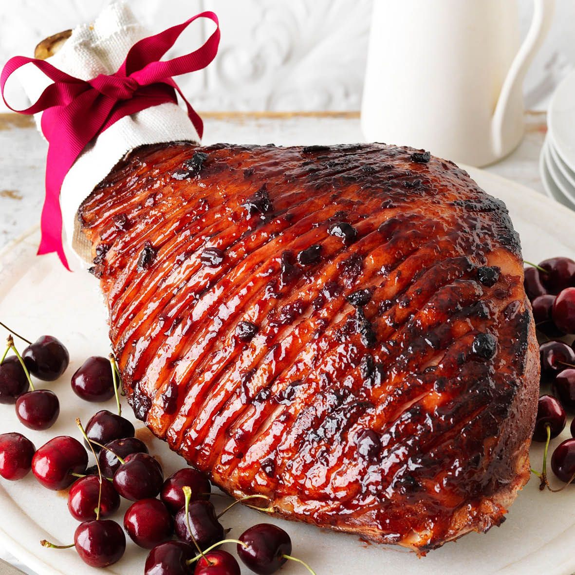 Balsamic and Dijon-Glazed Ham - Dinner Idea Recipes