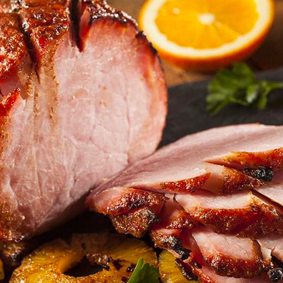 Marmalade Glazed Ham