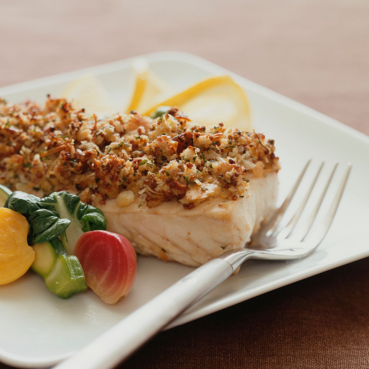 Salmon en Papillote with Lemony Gremolata