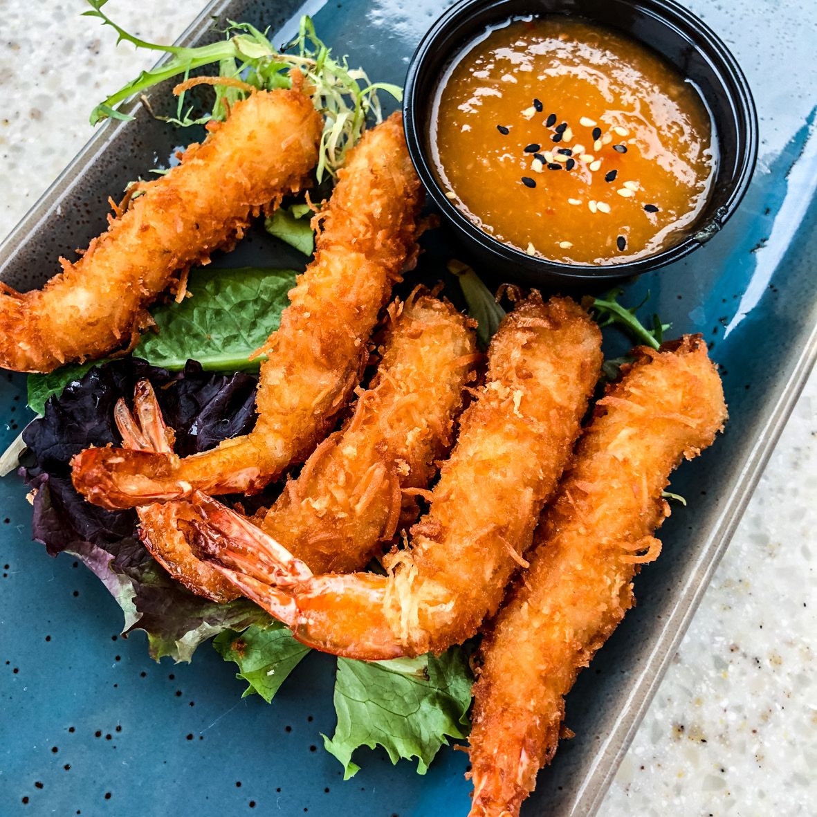 crispy coconut crumbed prawns with honey-chilli dipping sauce.jpg