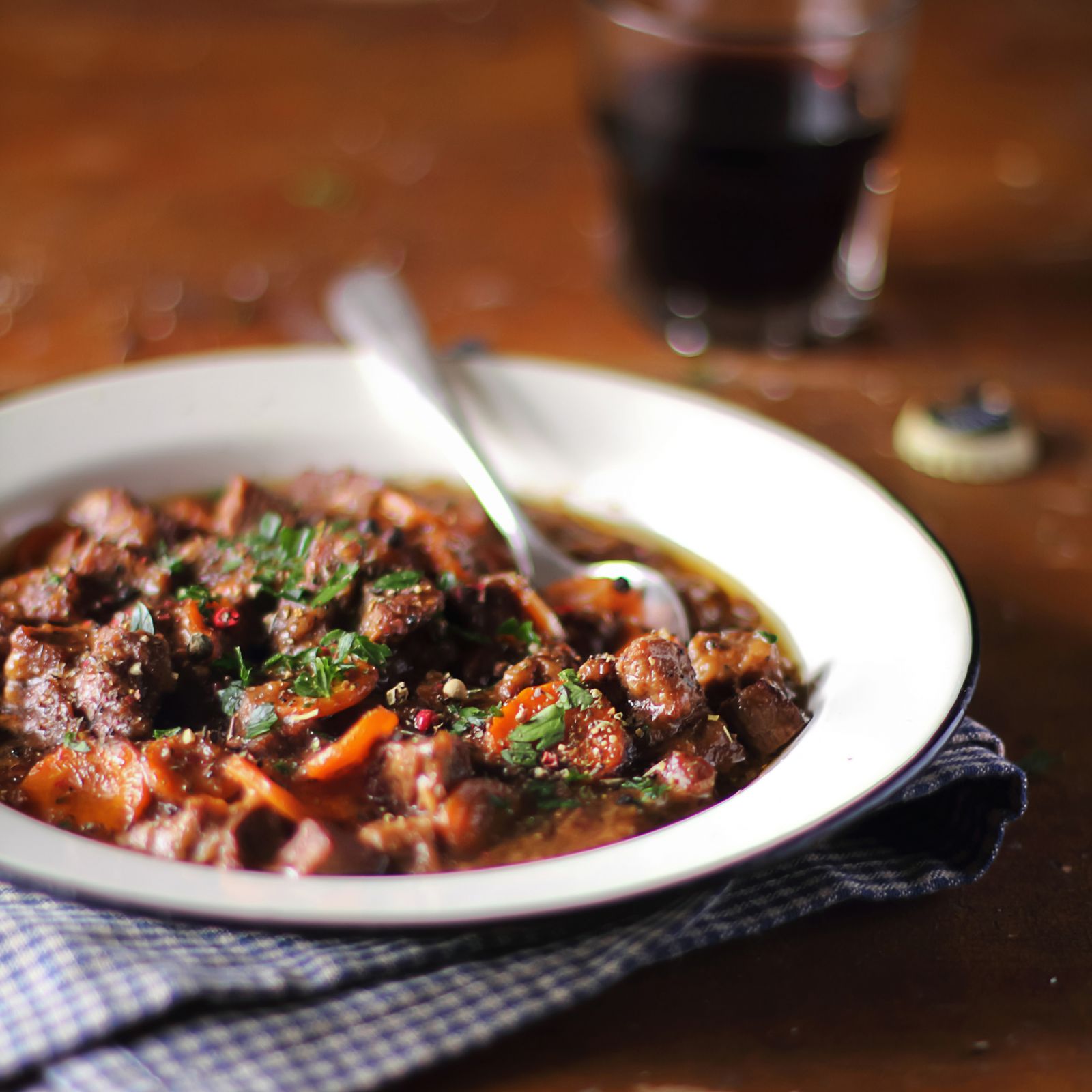 Pork Steak With Honey And Garlic Glaze 