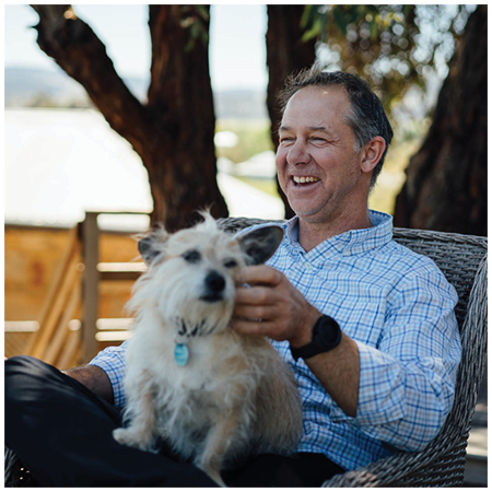 Matt Pooley of Pooley Wines with Nelson