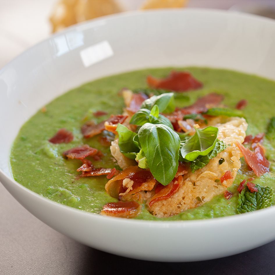 Website Tile - Pea Soup with Crispy Pancetta and Parmesan Tuile.jpg