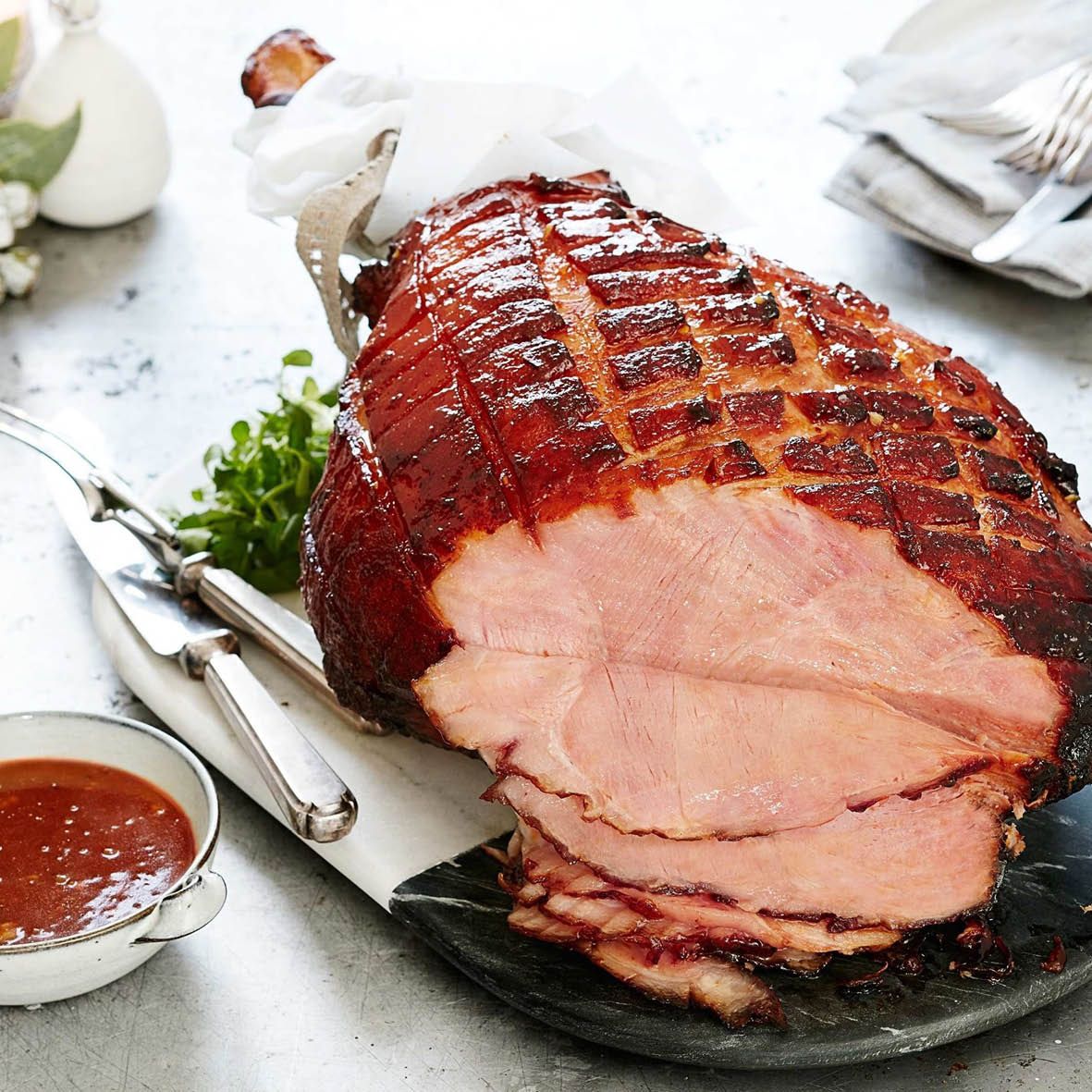 Sweet & Tangy Barbecue Glazed Ham.jpg