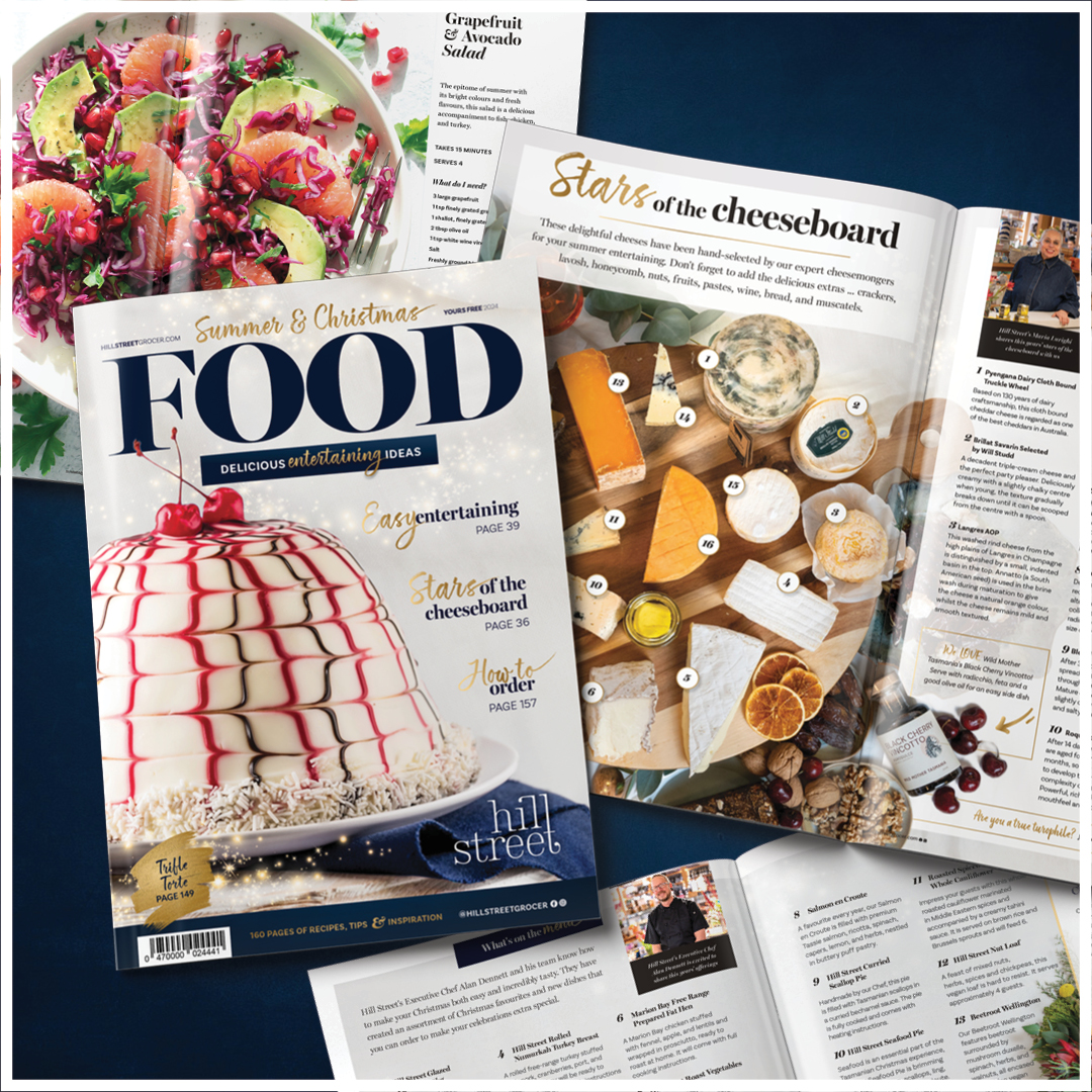 Grab a copy of our Summer and Christmas Food magazine