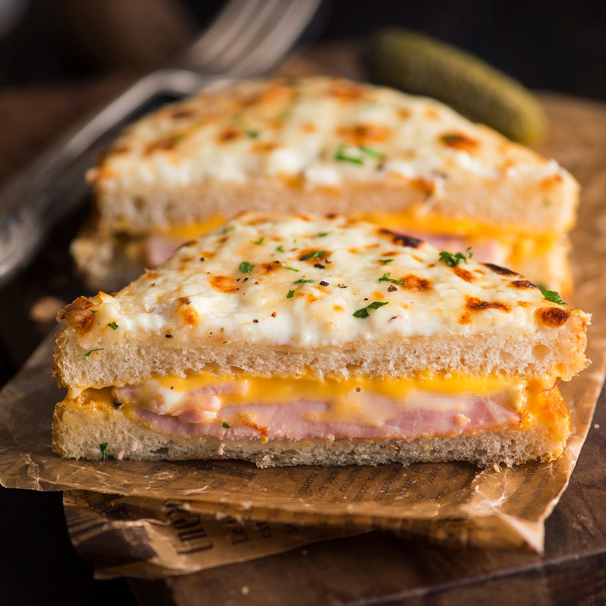 Vegan Croque Monsieur (With Smoky Eggplant)