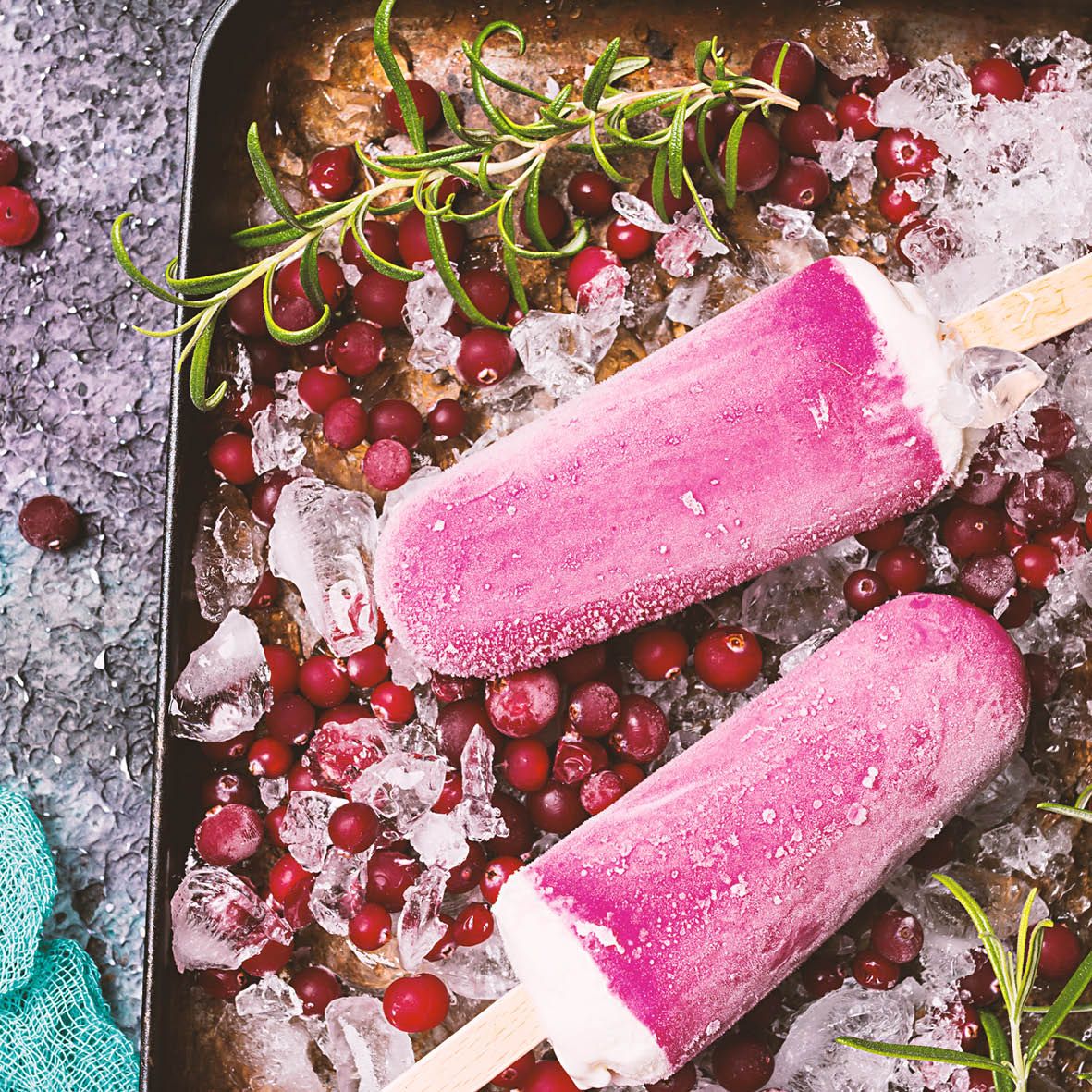 Cranberry ice pops recipes