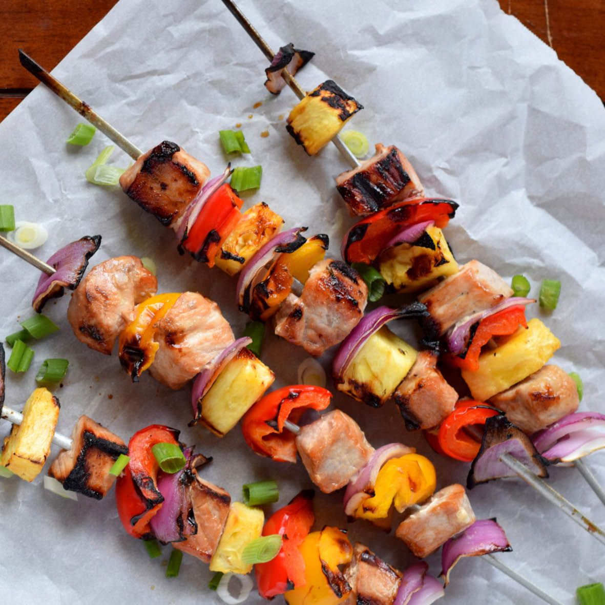 Grilled Pork Shish Kabobs (Shashlik) 