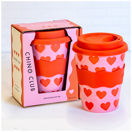 Chino Club Heart Coffee Cups 