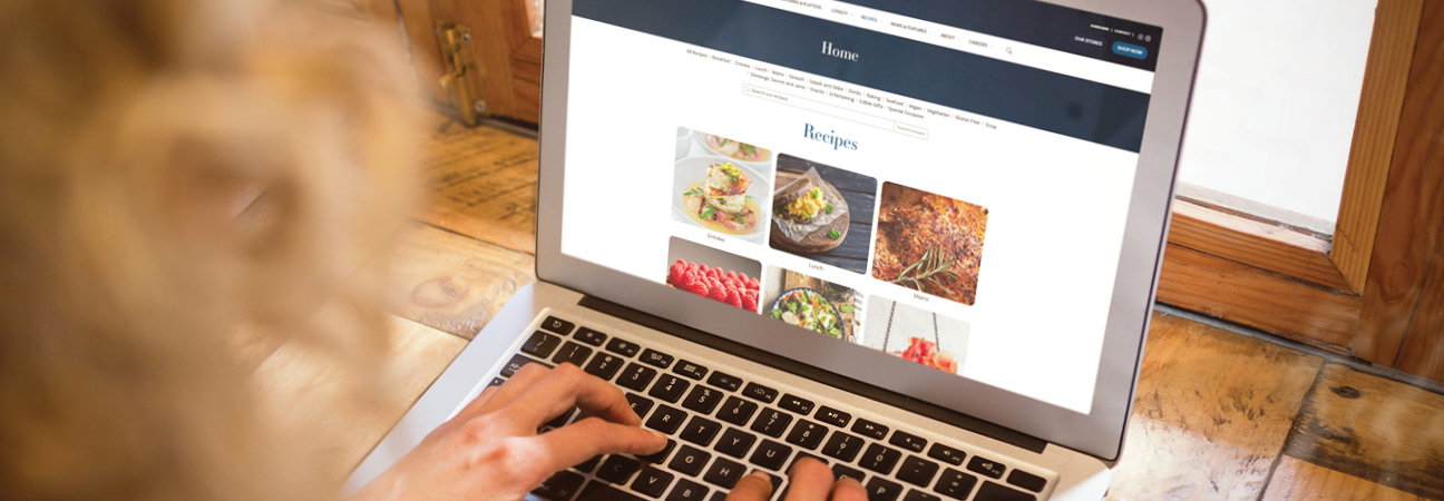 Kitchen helper - How to find recipe inspiration Kitchen helper - How to find recipe inspiration