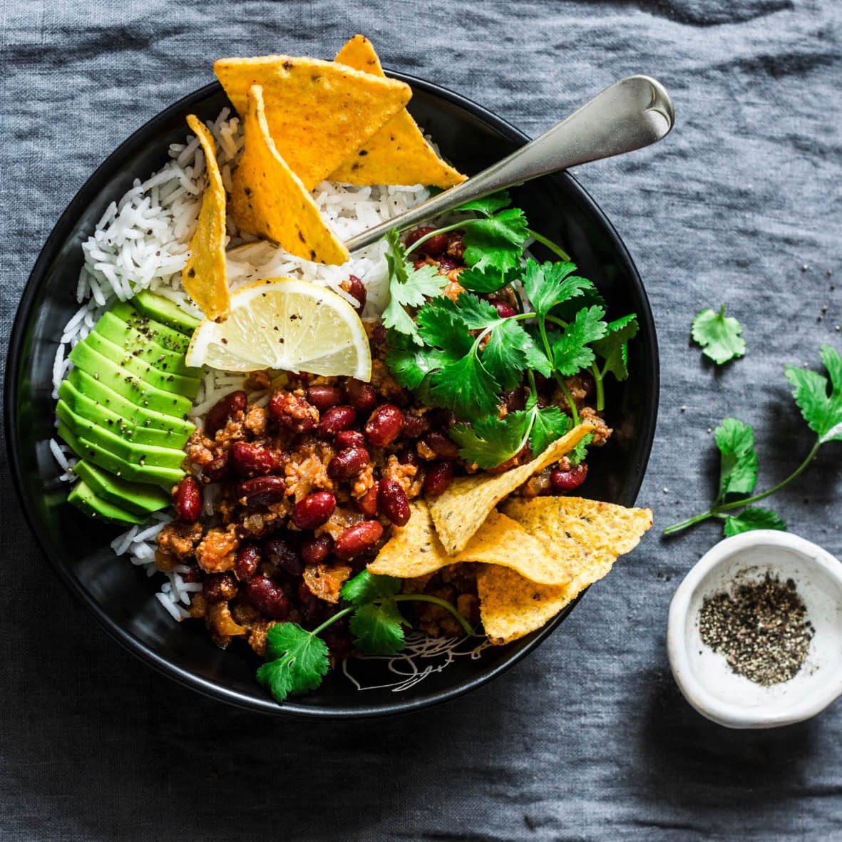 Spiced Beef and bean burrito bowl.jpg