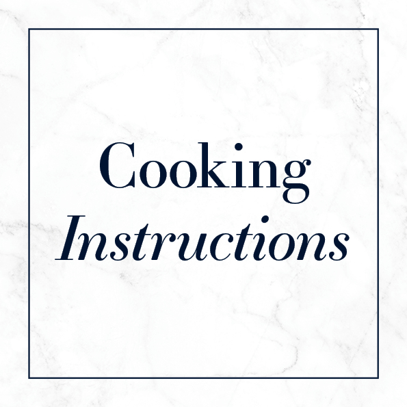 Cooking Instructions