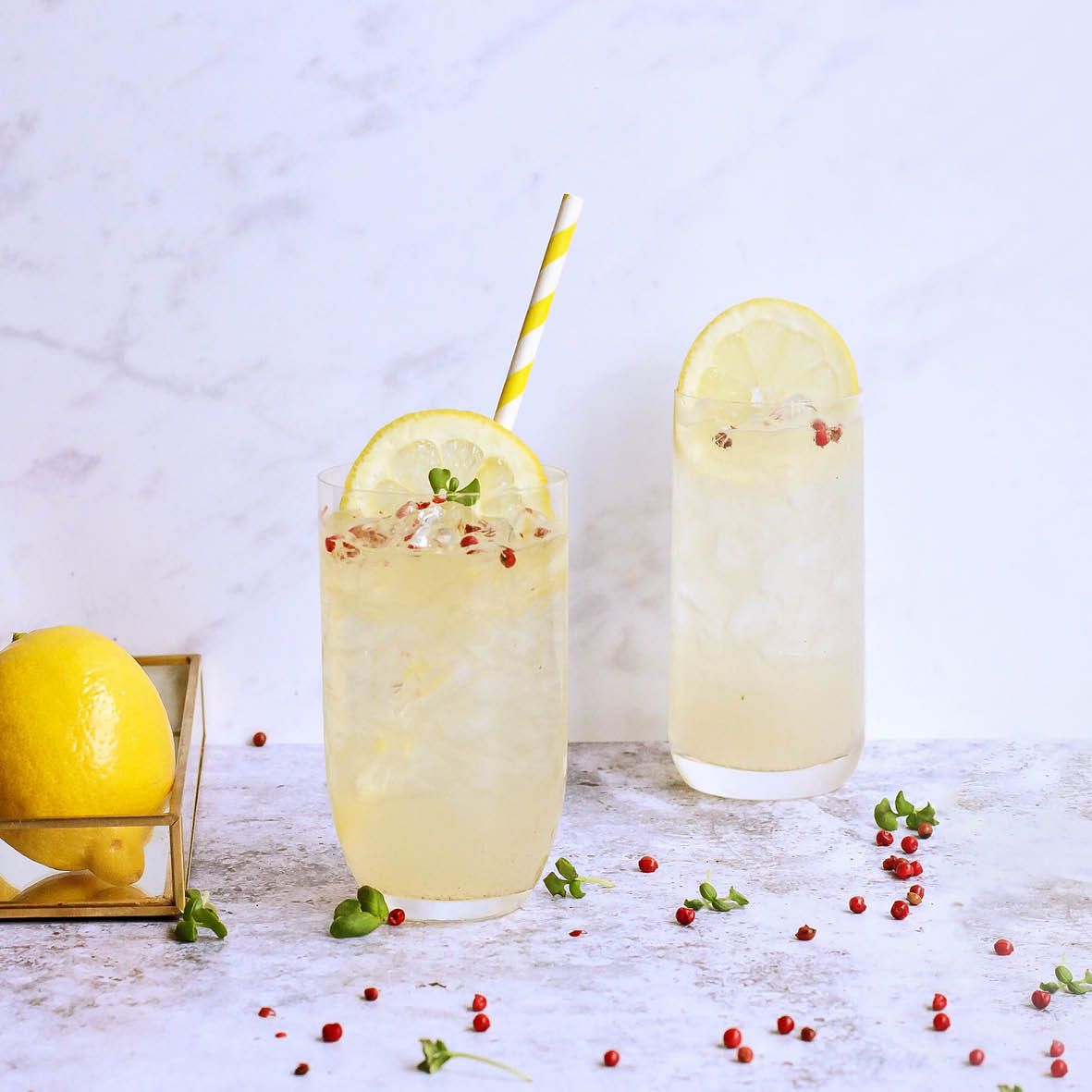 Homemade lemonade