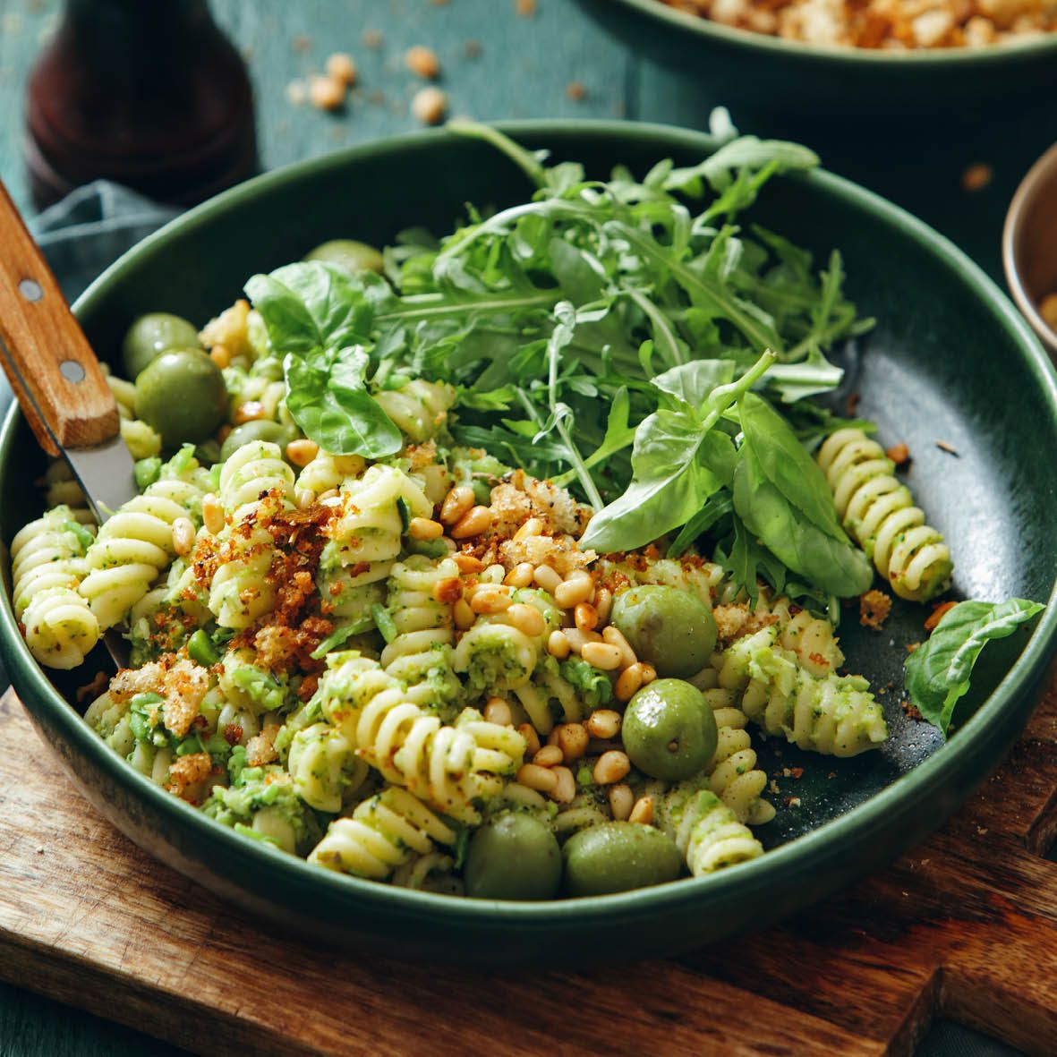 Green and Gorgeous Pesto Pasta Salad.jpg