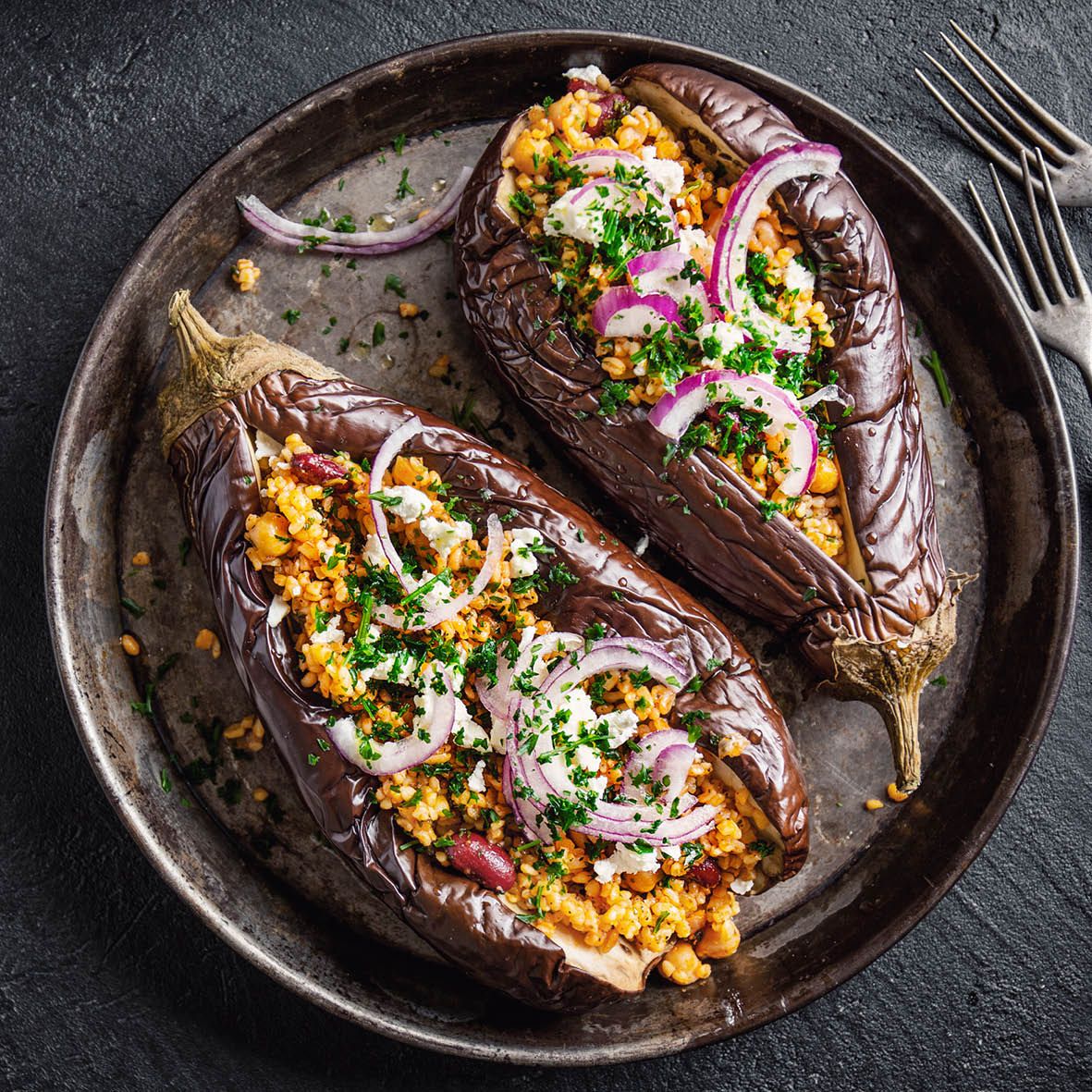 Whole 2025 baked eggplant