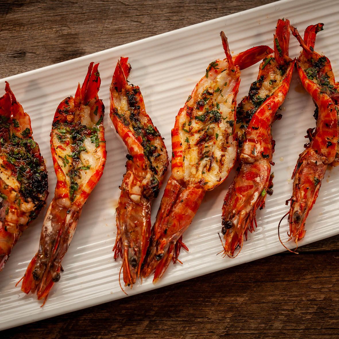 Butterflied Grilled Jumbo Shrimp Recipe