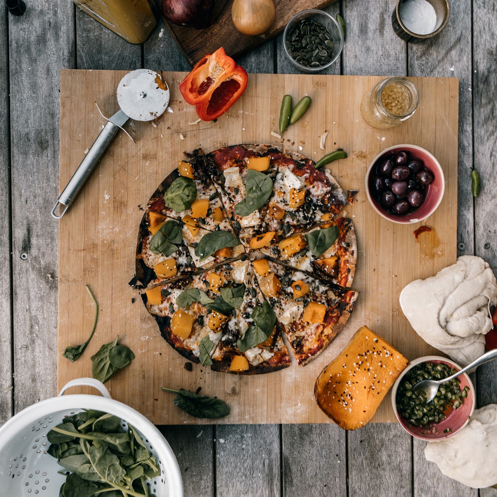 Website Tile - Roasted Butternut Pumpkin, Spinach and Brie Pizza.jpg